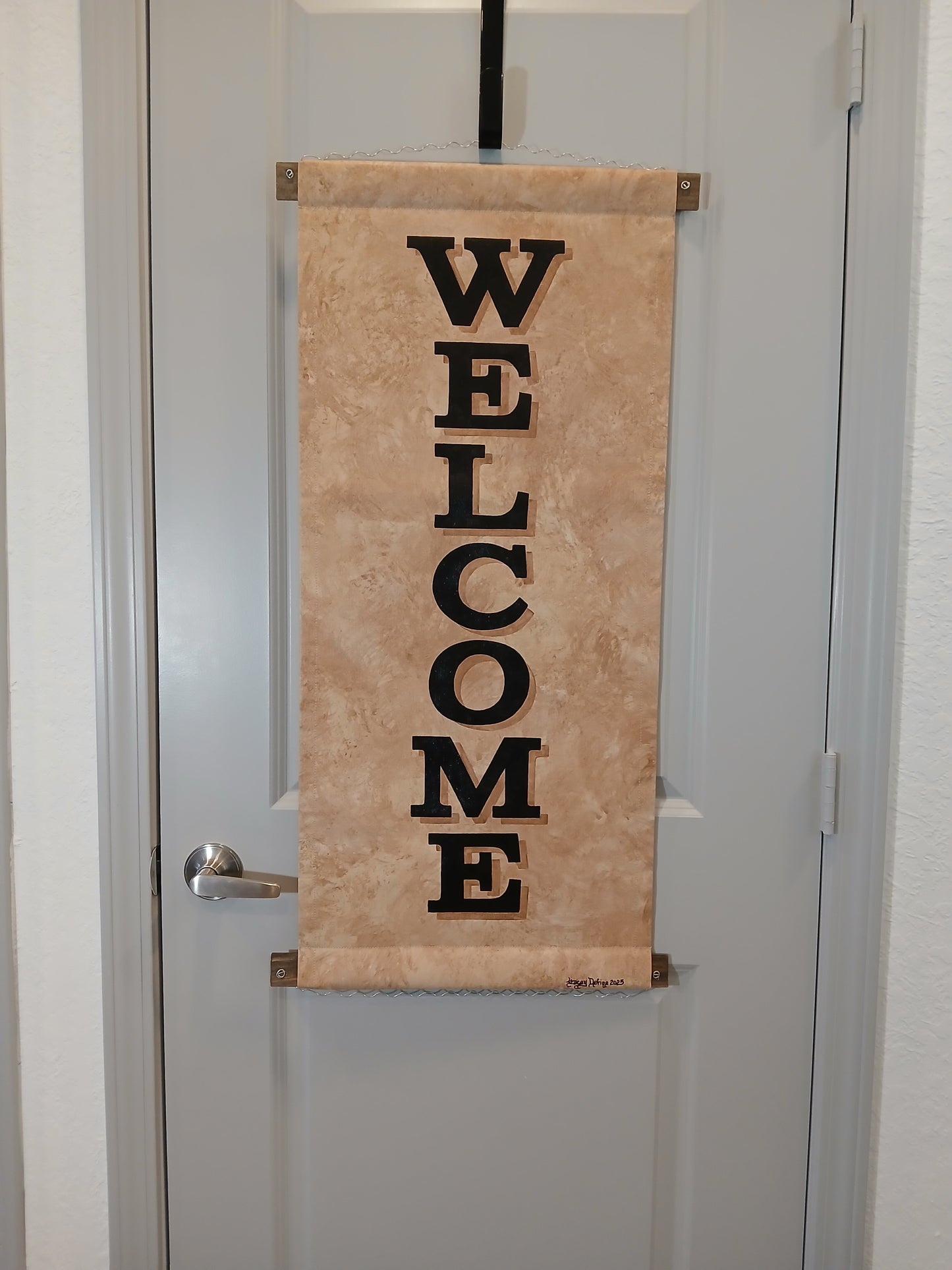 Welcome Sign Door Hanger Housewarming Gift Door Decoration New Home Gift