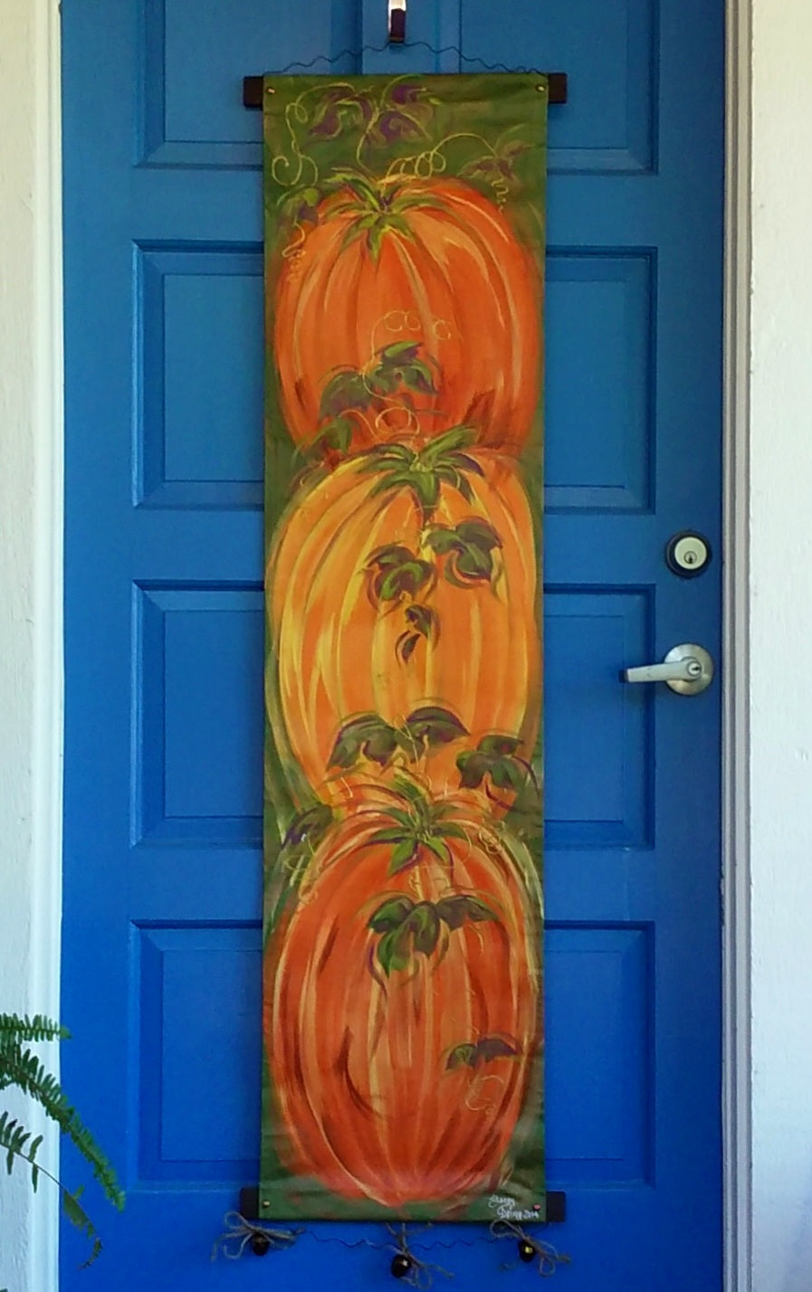 Pumpkins Thanksgiving Door Hanger Decoration Fall Autumn Door Hanger