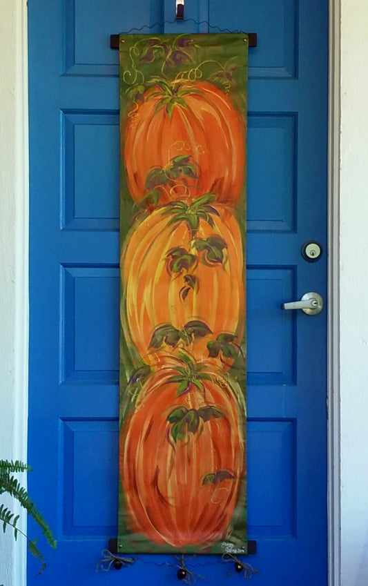 Pumpkins Thanksgiving Door Hanger Decoration Fall Autumn Door Hanger