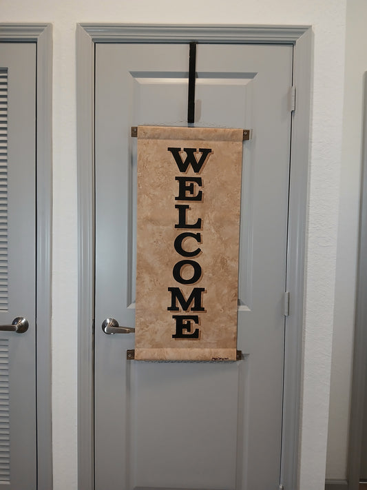 Welcome Sign Door Hanger Housewarming Gift Door Decoration New Home Gift