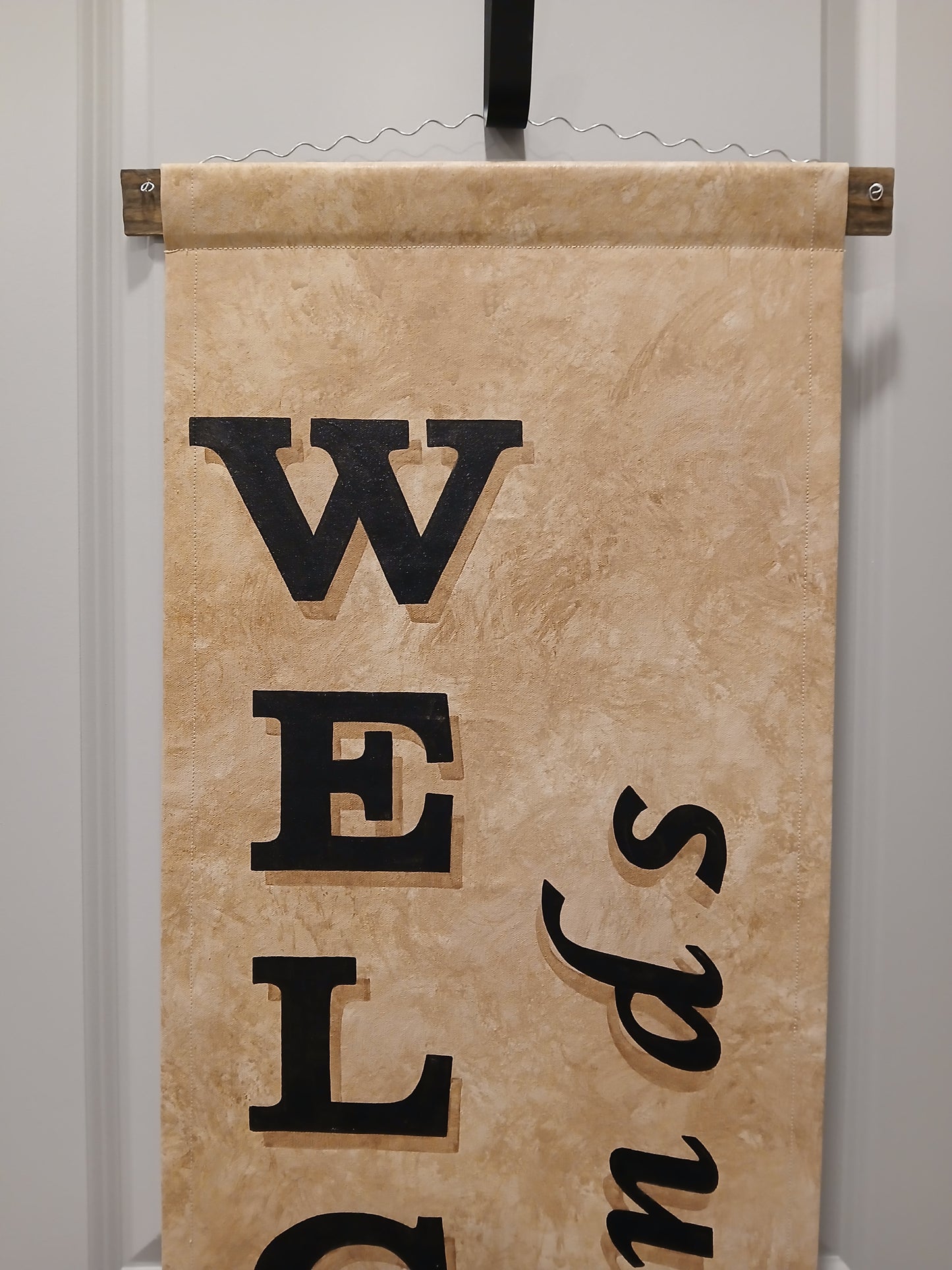 Welcome Friends Door Hanger House Warming Gift New Home