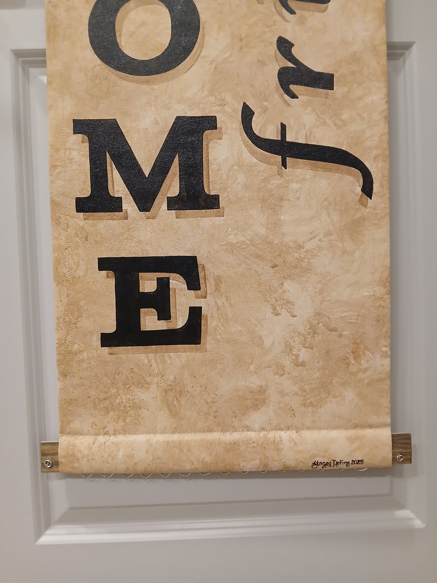 Welcome Friends Door Hanger House Warming Gift New Home