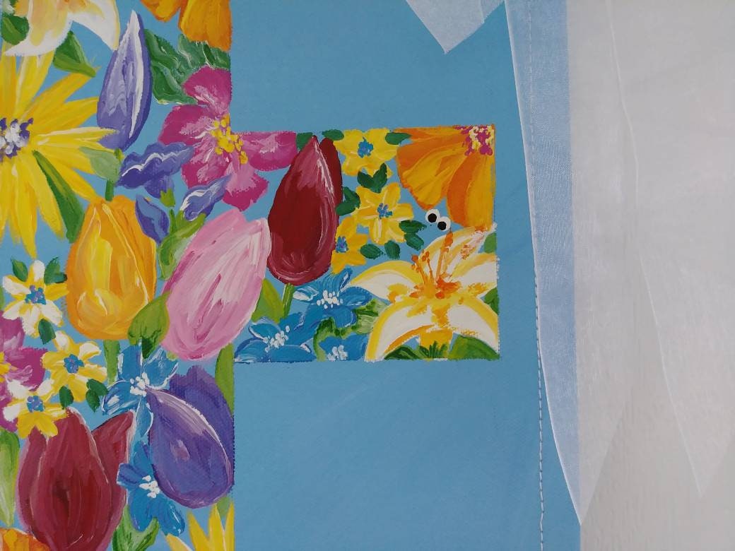 Easter Cross Religious Easter Cross Spring Religious Floral Cross Wreath