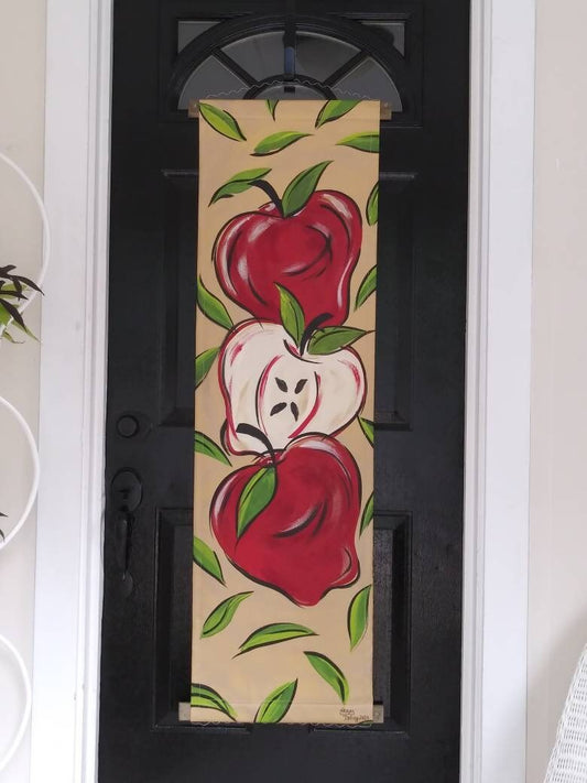 Apples Door Hanger Fall Autumn Door Decoration Teacher Gift
