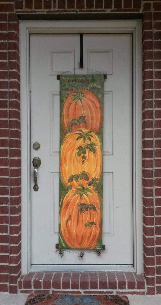 Pumpkins Thanksgiving Door Hanger Decoration Fall Autumn Door Hanger